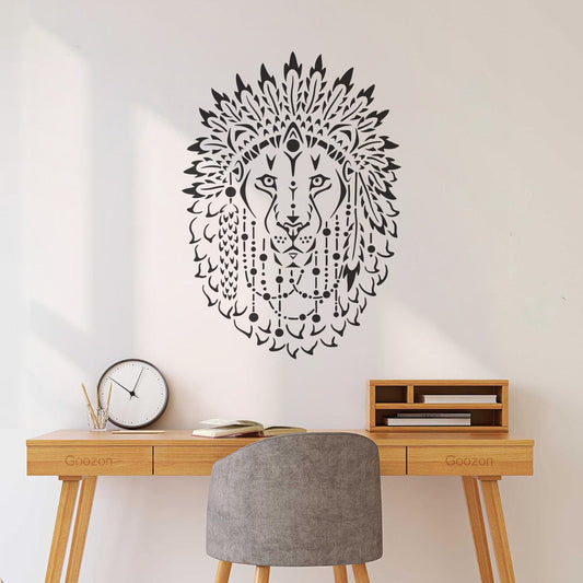 Autocollants « Le Roi Lion » (animaux africains, belles plumes)