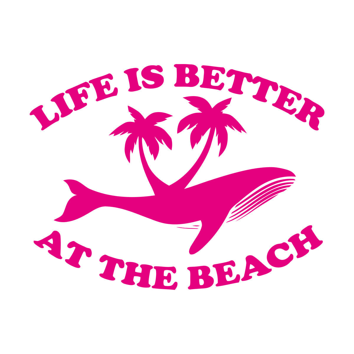 Wall Vinyl Sticker Decor Ocean Animal Sea Marine Whale Beach Style Wall Beautification