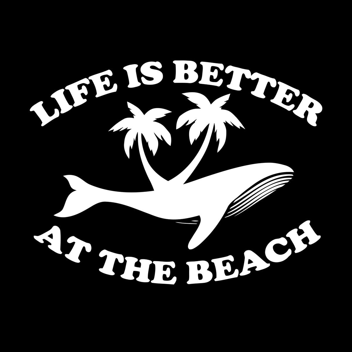 Wall Vinyl Sticker Decor Ocean Animal Sea Marine Whale Beach Style Wall Beautification