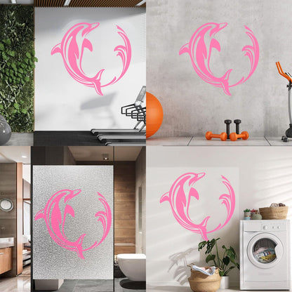 Wall Stickers Ocean Marine Dolphin Sea Animal Window Decals