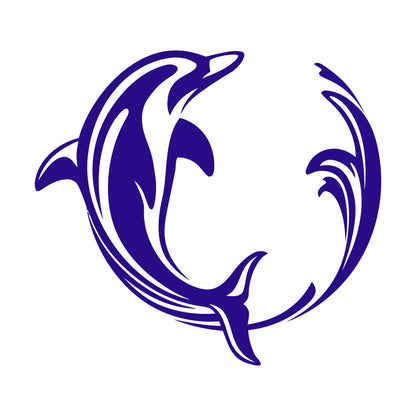 Wall Stickers Ocean Marine Dolphin Sea Animal Window Decals