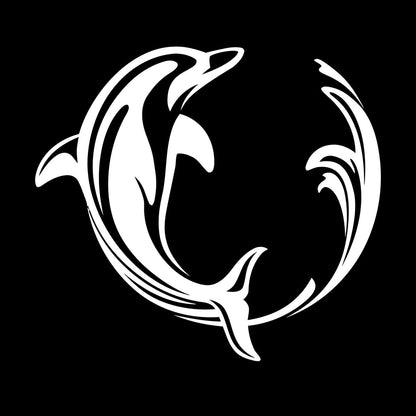 Wall Stickers Ocean Marine Dolphin Sea Animal Window Decals