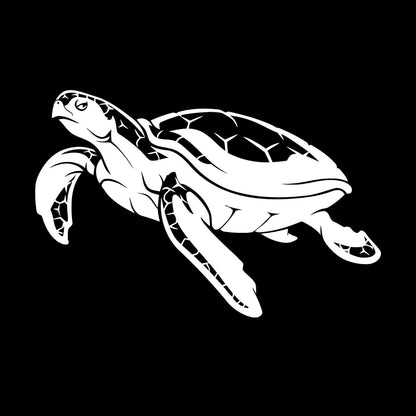 Wall Decals Pvc Ocean Sea Turtle Animal Maritime Beach Style Self Adhesive