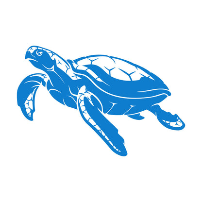 Wall Decals Pvc Ocean Sea Turtle Animal Maritime Beach Style Self Adhesive