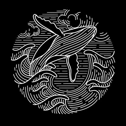 Wall Decals Paster Paper Ocean Waves Sea Animal Whale Ation Multi Color Selection