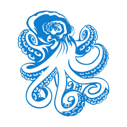 Wall Decals Octopus Ocean Sea Marine Animal Easy Installation