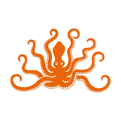 Fine Carving Stickers Octopus Ocean Marine Sea Animal Bathroom Can Modify And Add Information