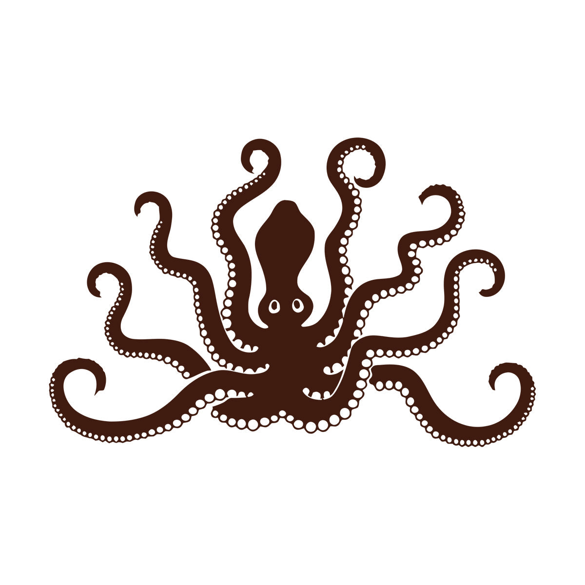 Fine Carving Stickers Octopus Ocean Marine Sea Animal Bathroom Can Modify And Add Information