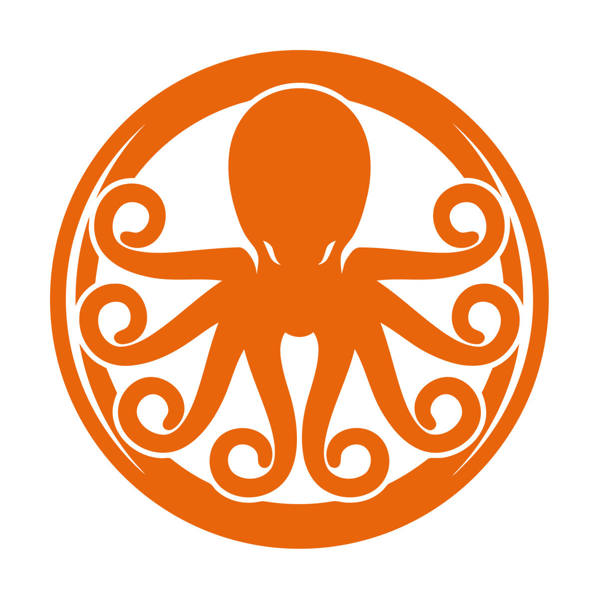 Lettering Decals Octopus Ornament Ocean Sea Marine Animal Glass Stickers