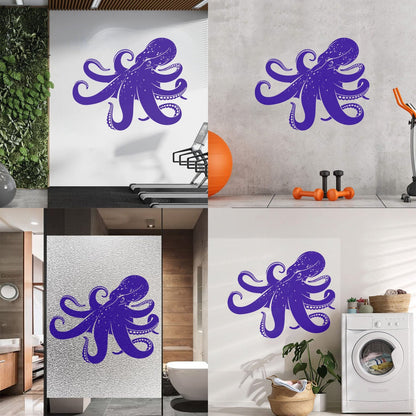 Vinyl Wall Stickers Octopus Sea Monster Ocean Animal Beast Self Adhesive