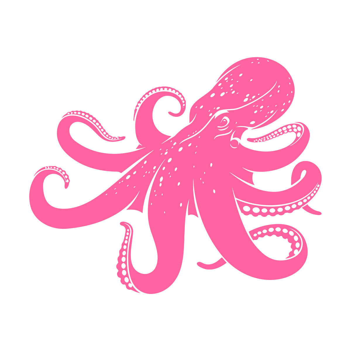 Vinyl Wall Stickers Octopus Sea Monster Ocean Animal Beast Self Adhesive