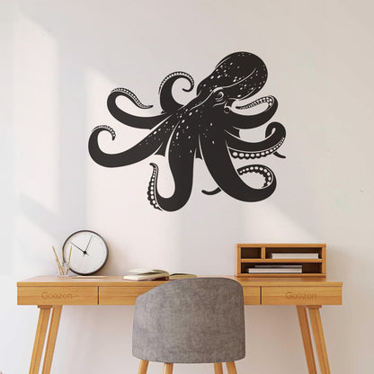 Vinyl Wall Stickers Octopus Sea Monster Ocean Animal Beast Self Adhesive