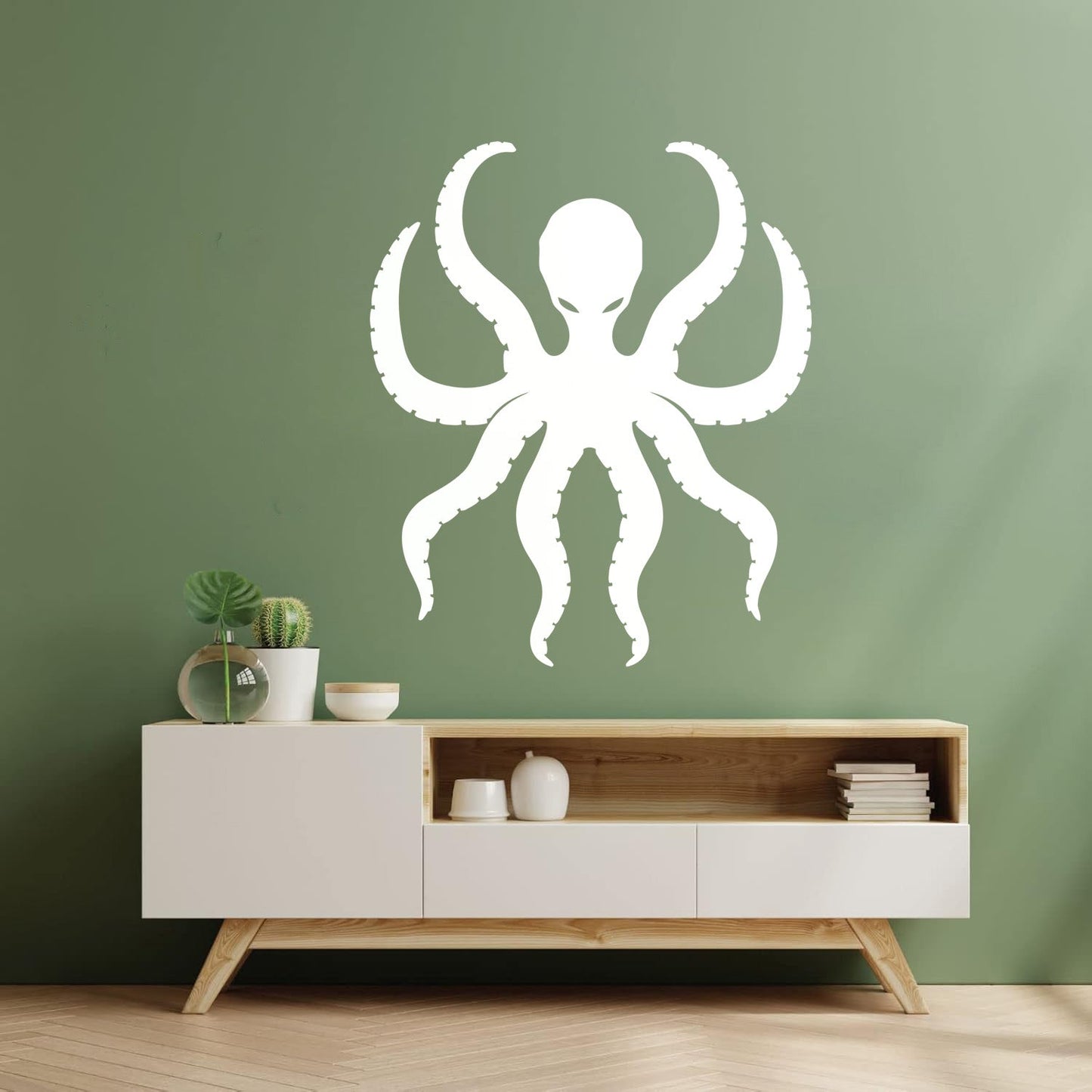 Mural And Wall Vinyl Decal Octopus Tentacles Marine Animal Ocean Easy Installation