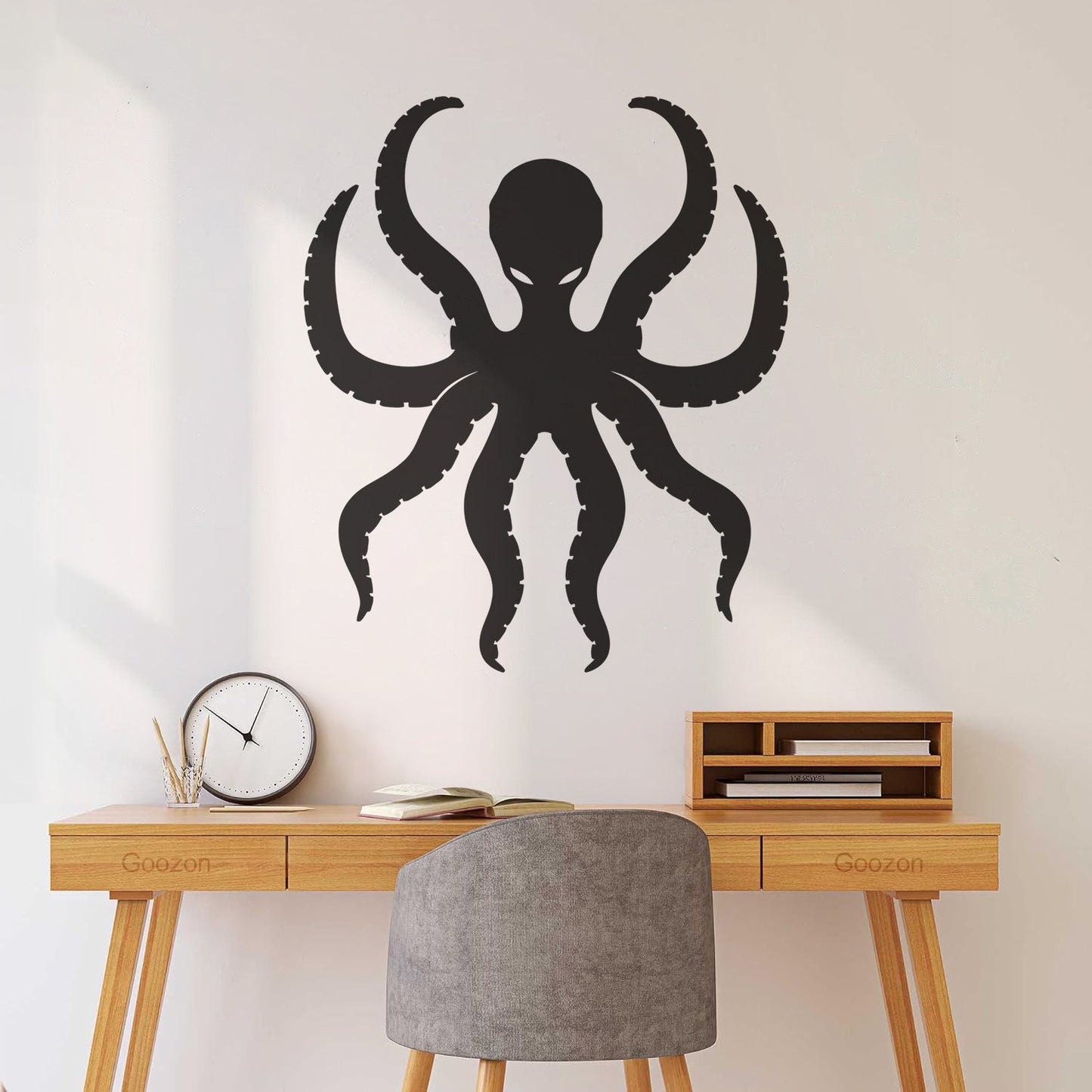 Mural And Wall Vinyl Decal Octopus Tentacles Marine Animal Ocean Easy Installation