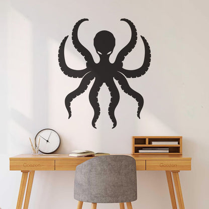 Mural And Wall Vinyl Decal Octopus Tentacles Marine Animal Ocean Easy Installation