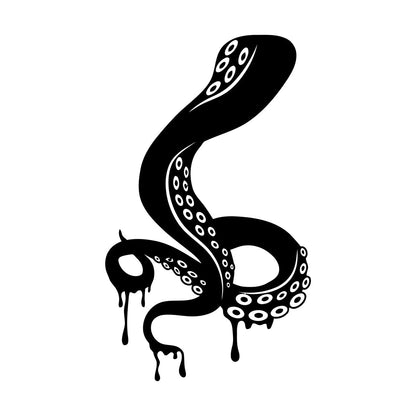 Wall Vinyl Sticker Decor Octopus Tentacles Ocean Marine Sea Animal Multiple Size Options