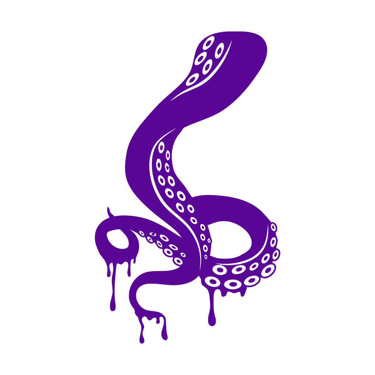 Wall Vinyl Sticker Decor Octopus Tentacles Ocean Marine Sea Animal Multiple Size Options