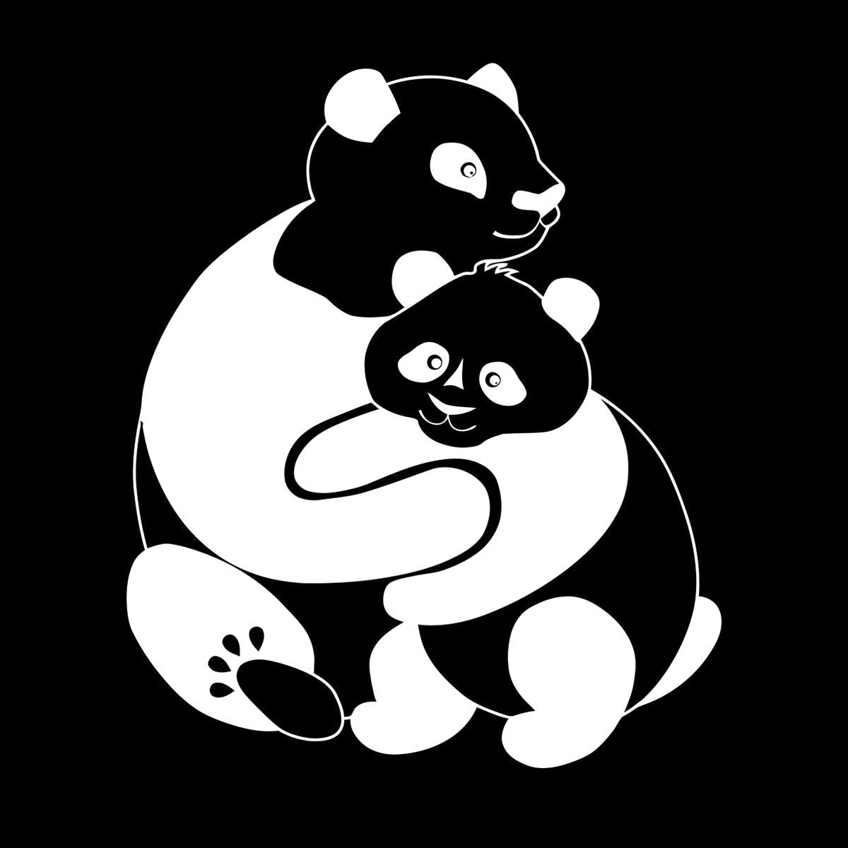 Lettering Stickers Panda Animal Baby Ation Kids Window Decals