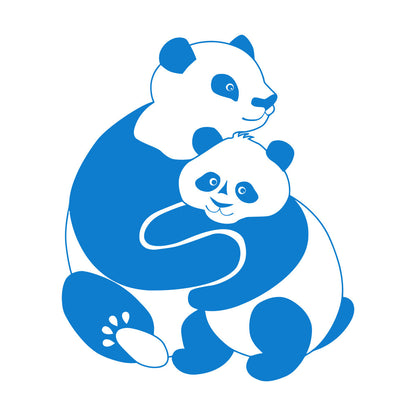 Lettering Stickers Panda Animal Baby Ation Kids Window Decals