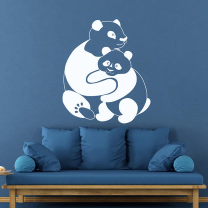Lettering Stickers Panda Animal Baby Ation Kids Window Decals