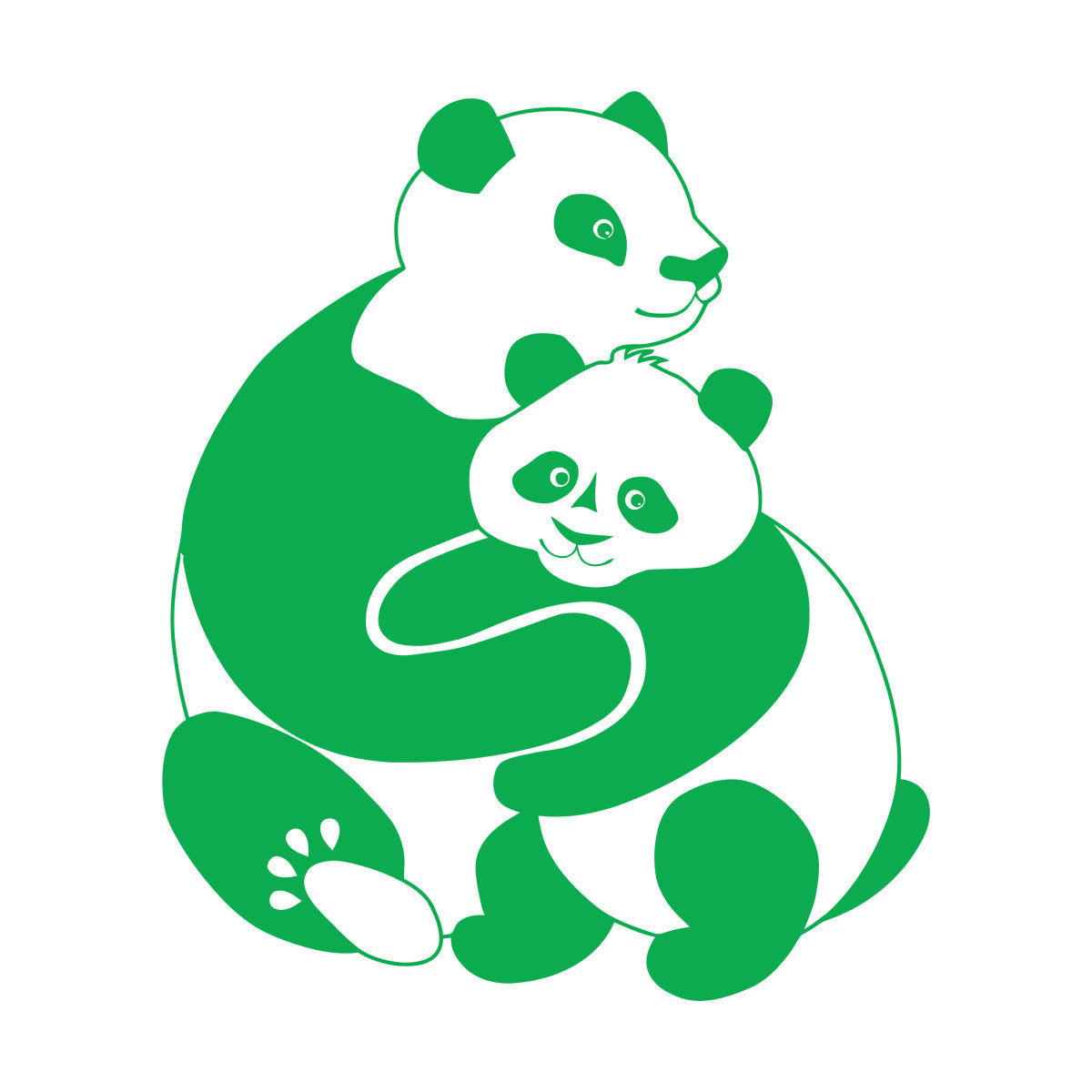 Lettering Stickers Panda Animal Baby Ation Kids Window Decals