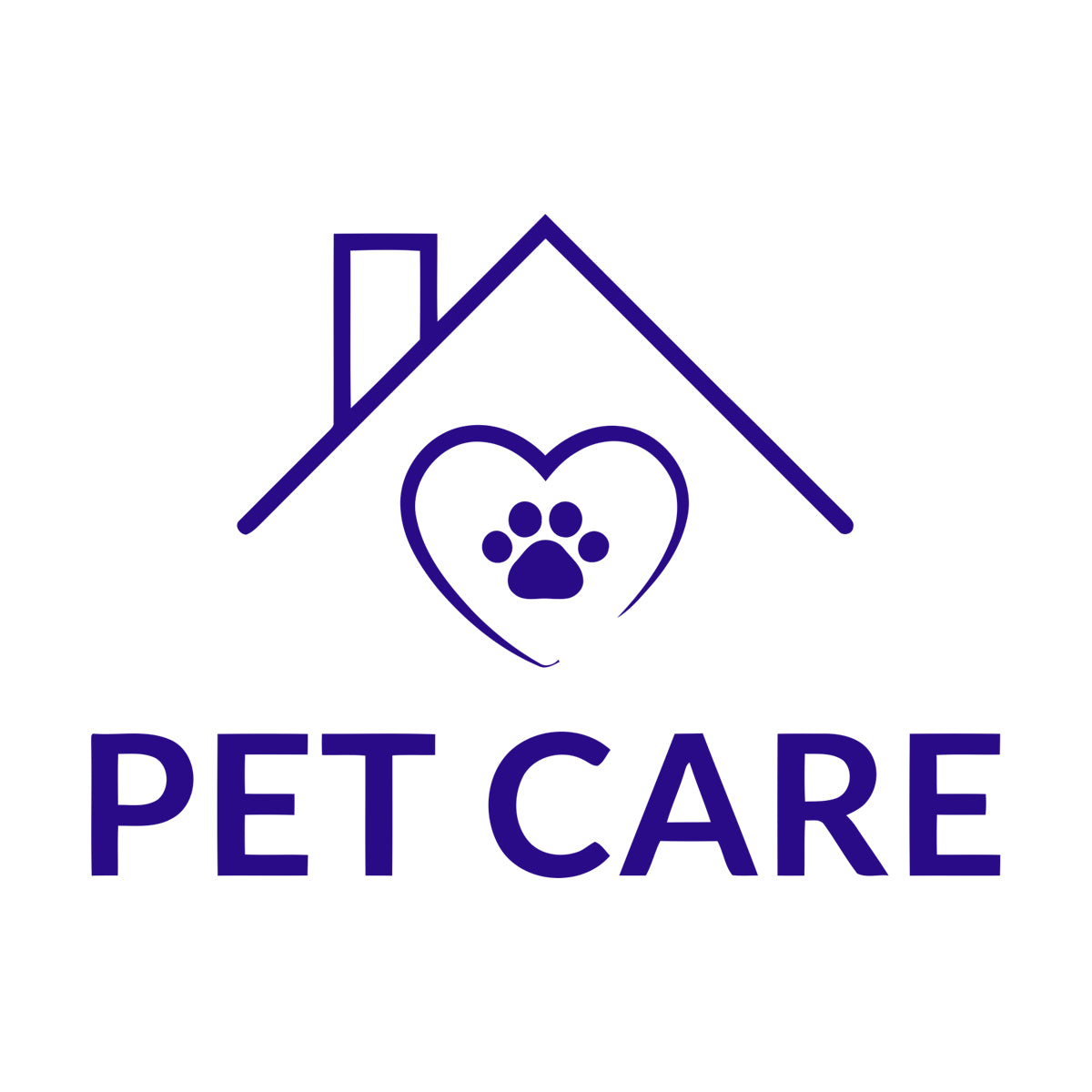 Vinyl Wall Decals Pet Care Home Animal Paw Print Glass Stickers