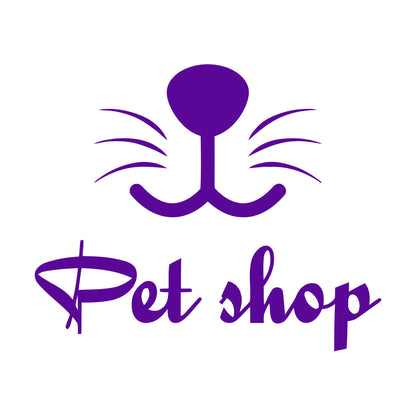 Engraving Stickers Pet Shop Home Animals Nursery Multi Color Selection