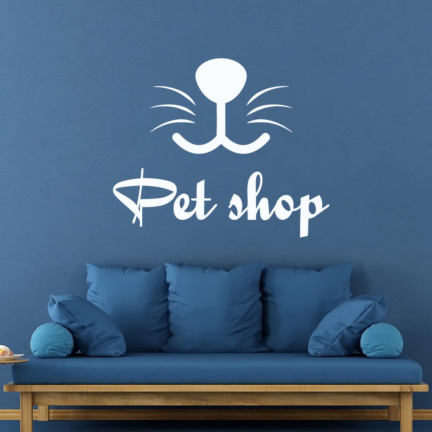 Engraving Stickers Pet Shop Home Animals Nursery Multi Color Selection