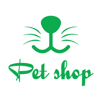 Engraving Stickers Pet Shop Home Animals Nursery Multi Color Selection