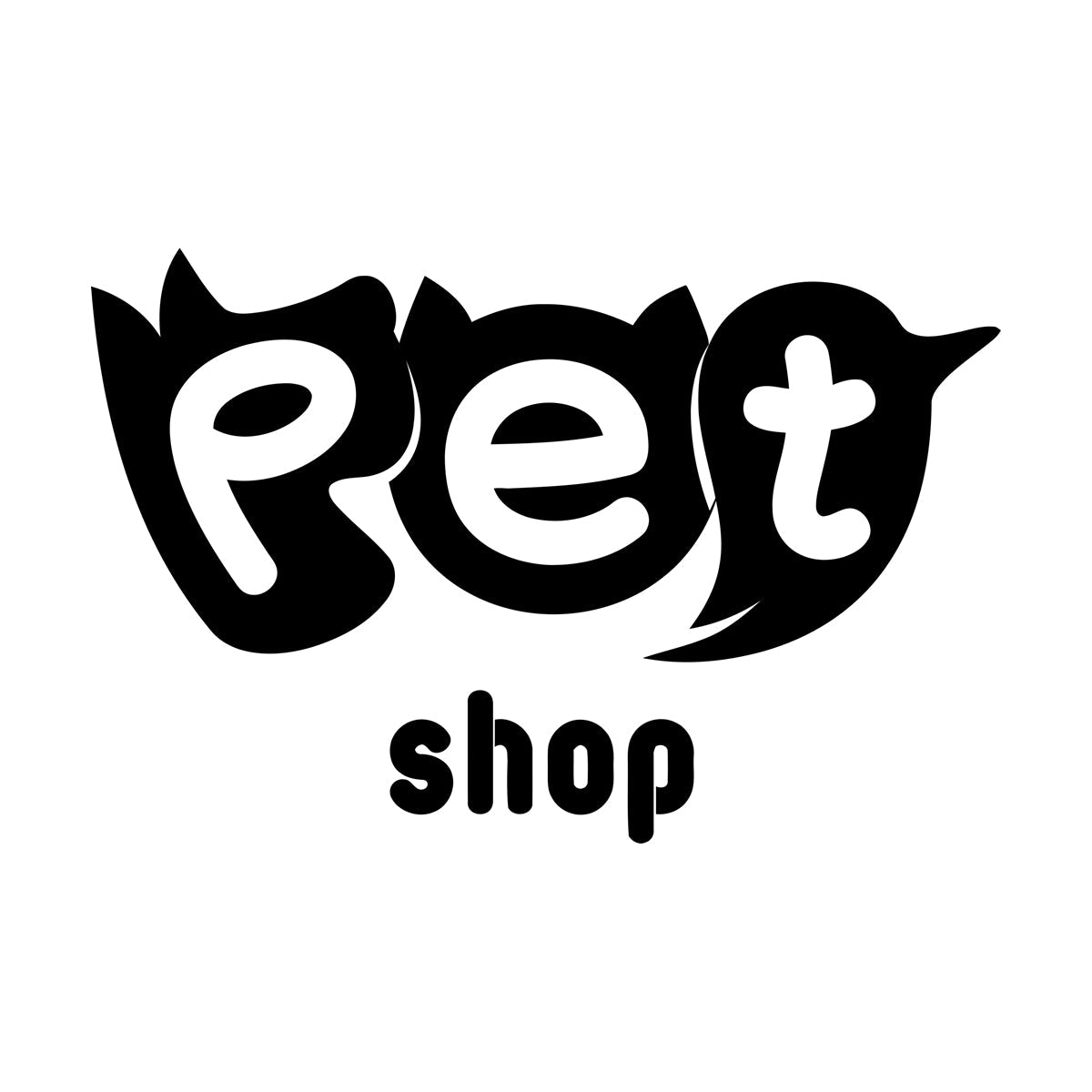 Vinyl Wall Decals Pet Shop Signboard Words Home Animals Personalized Customization