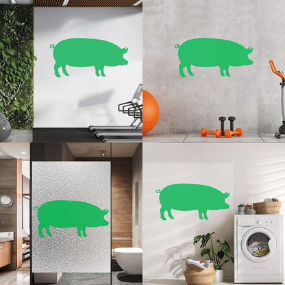 Lettering Stickers Pig Butcher Shop Piggy Animal Farm Wild Boar Multi Color Selection
