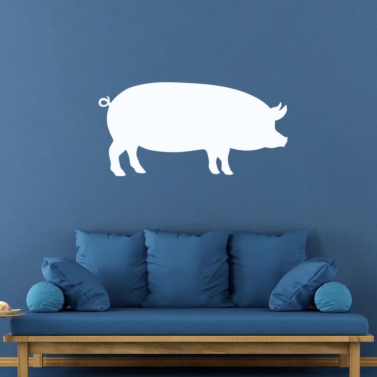 Lettering Stickers Pig Butcher Shop Piggy Animal Farm Wild Boar Multi Color Selection