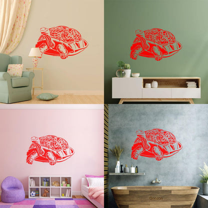 Lettering Decals Sea Turtle Animal Ation Easy Installation