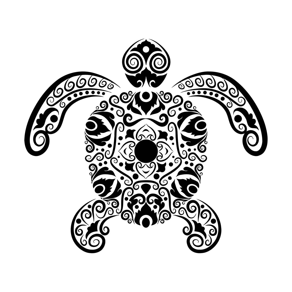 Wall Decals Pvc Sea Turtle Animals Marine Style Art Mural Painting