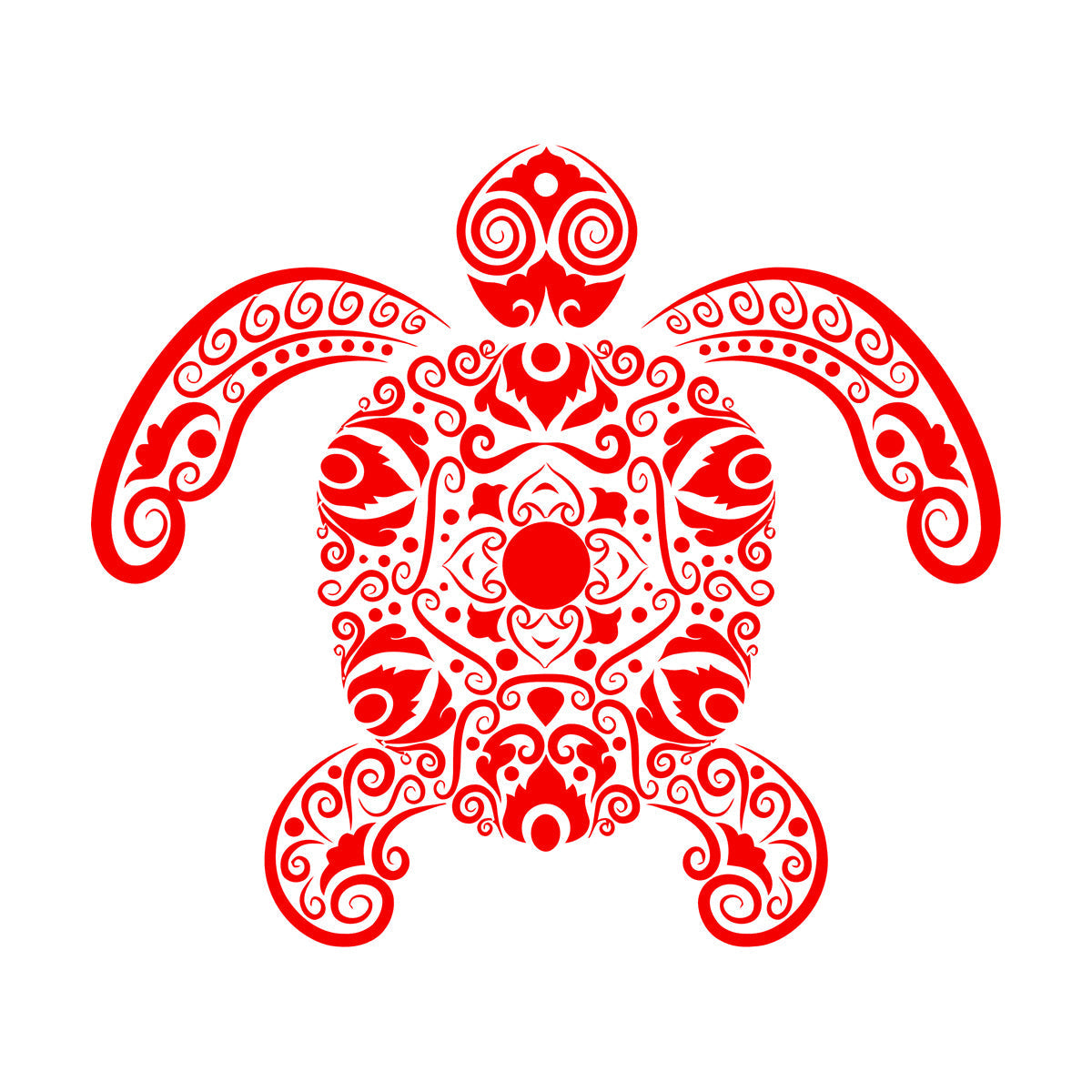 Wall Decals Pvc Sea Turtle Animals Marine Style Art Mural Painting