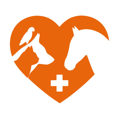 Fine Carving Decals Signboard Logo Veterinary Clinic Animals Pets Love Tattoo Culture