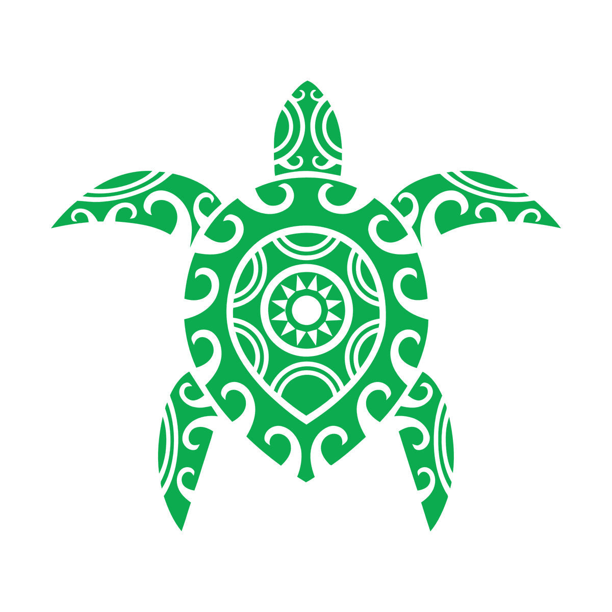 Lettering Stickers Sea Turtle Swims Wild Animal Ornament Equipped With Transfer Film Kit