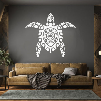 Lettering Stickers Sea Turtle Swims Wild Animal Ornament Equipped With Transfer Film Kit