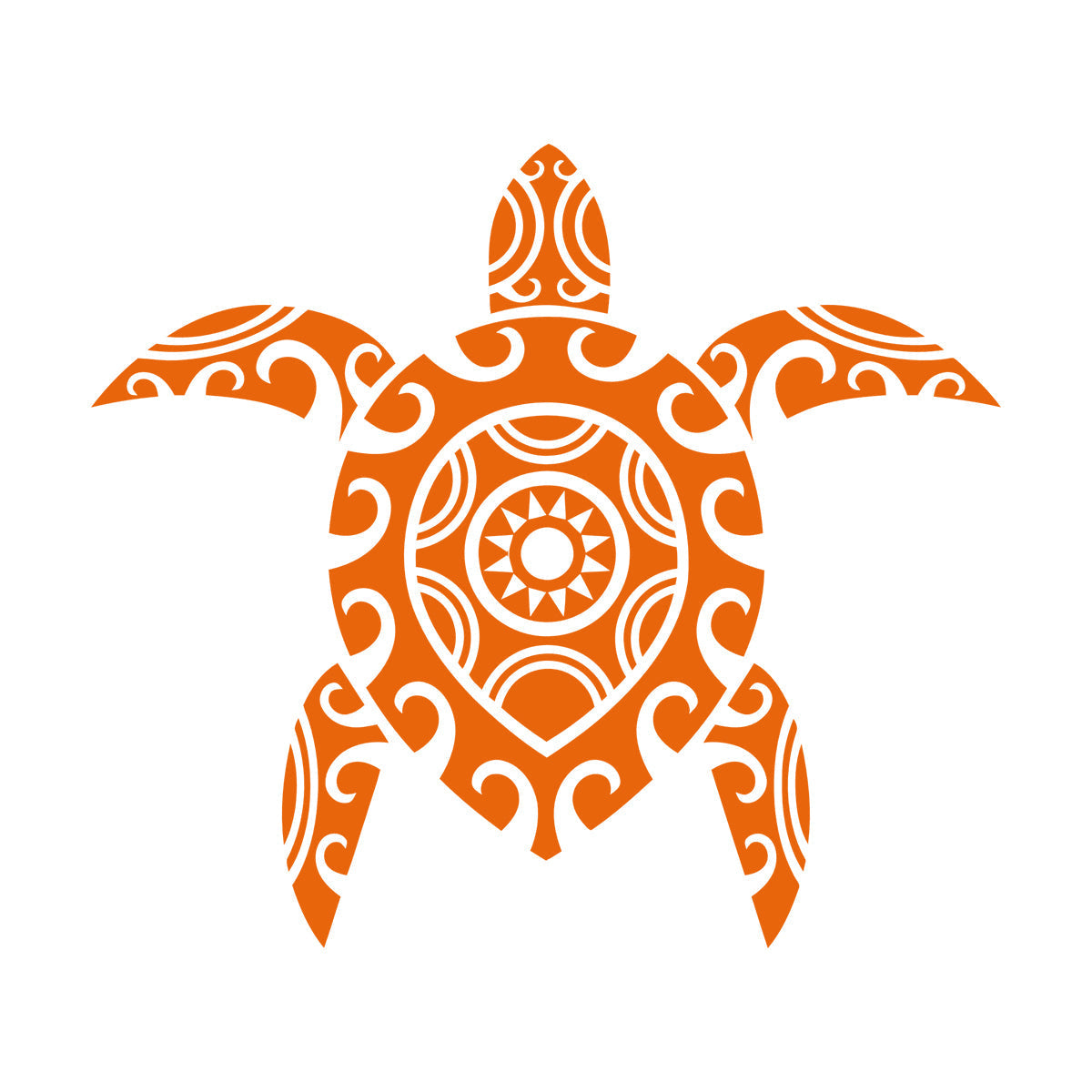 Lettering Stickers Sea Turtle Swims Wild Animal Ornament Equipped With Transfer Film Kit