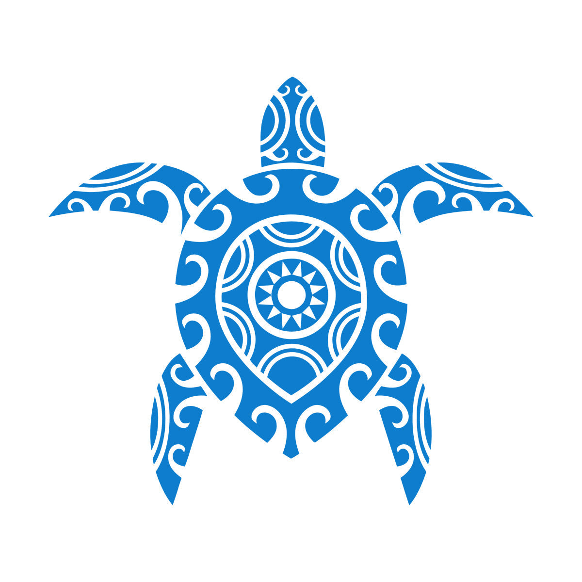 Lettering Stickers Sea Turtle Swims Wild Animal Ornament Equipped With Transfer Film Kit