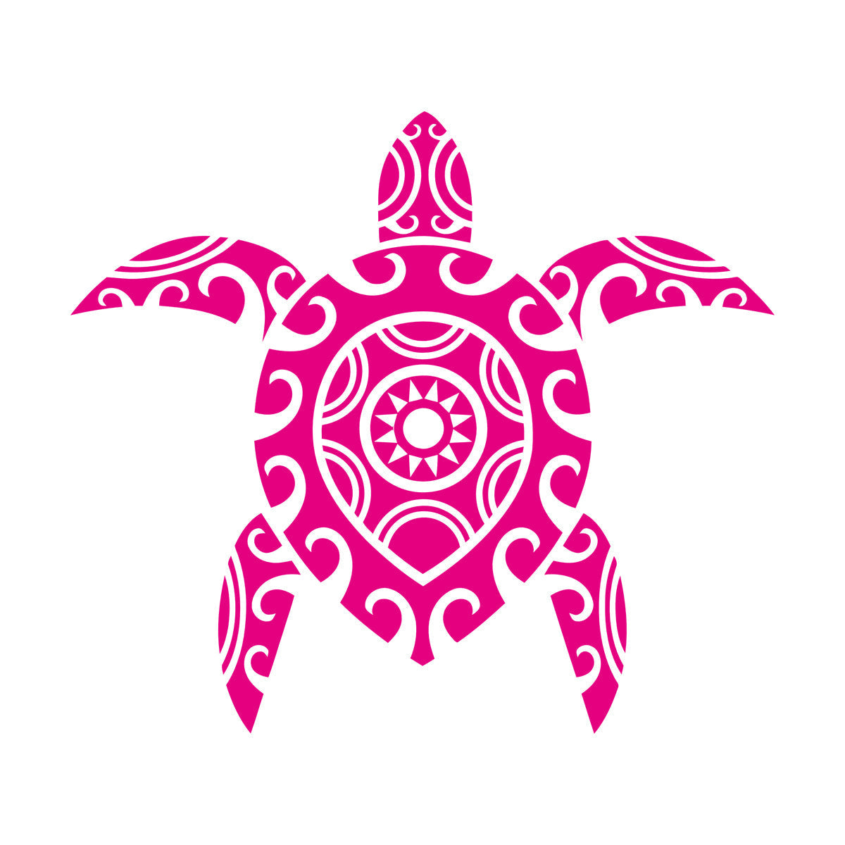 Lettering Stickers Sea Turtle Swims Wild Animal Ornament Equipped With Transfer Film Kit