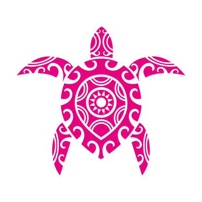 Lettering Stickers Sea Turtle Swims Wild Animal Ornament Equipped With Transfer Film Kit