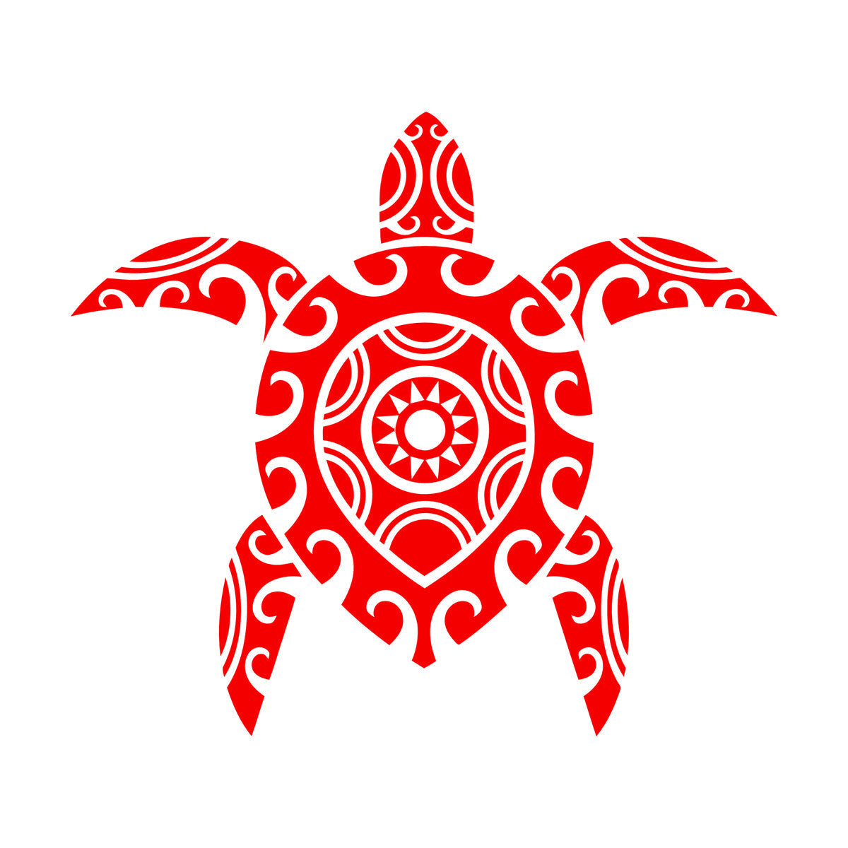 Lettering Stickers Sea Turtle Swims Wild Animal Ornament Equipped With Transfer Film Kit