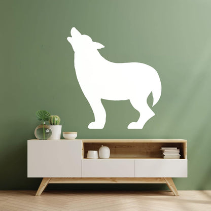 Wall Decals Paster Paper Wolf Wild Animal Hobby Hunter Do Not Damage The Wall Surface