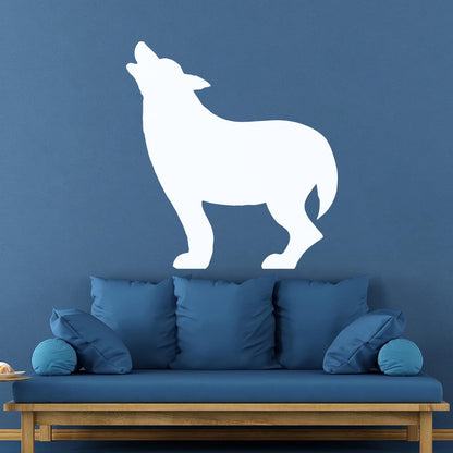 Wall Decals Paster Paper Wolf Wild Animal Hobby Hunter Do Not Damage The Wall Surface