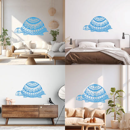 Wall Stickers Turtle Ornament Marine Animal Easy Installation