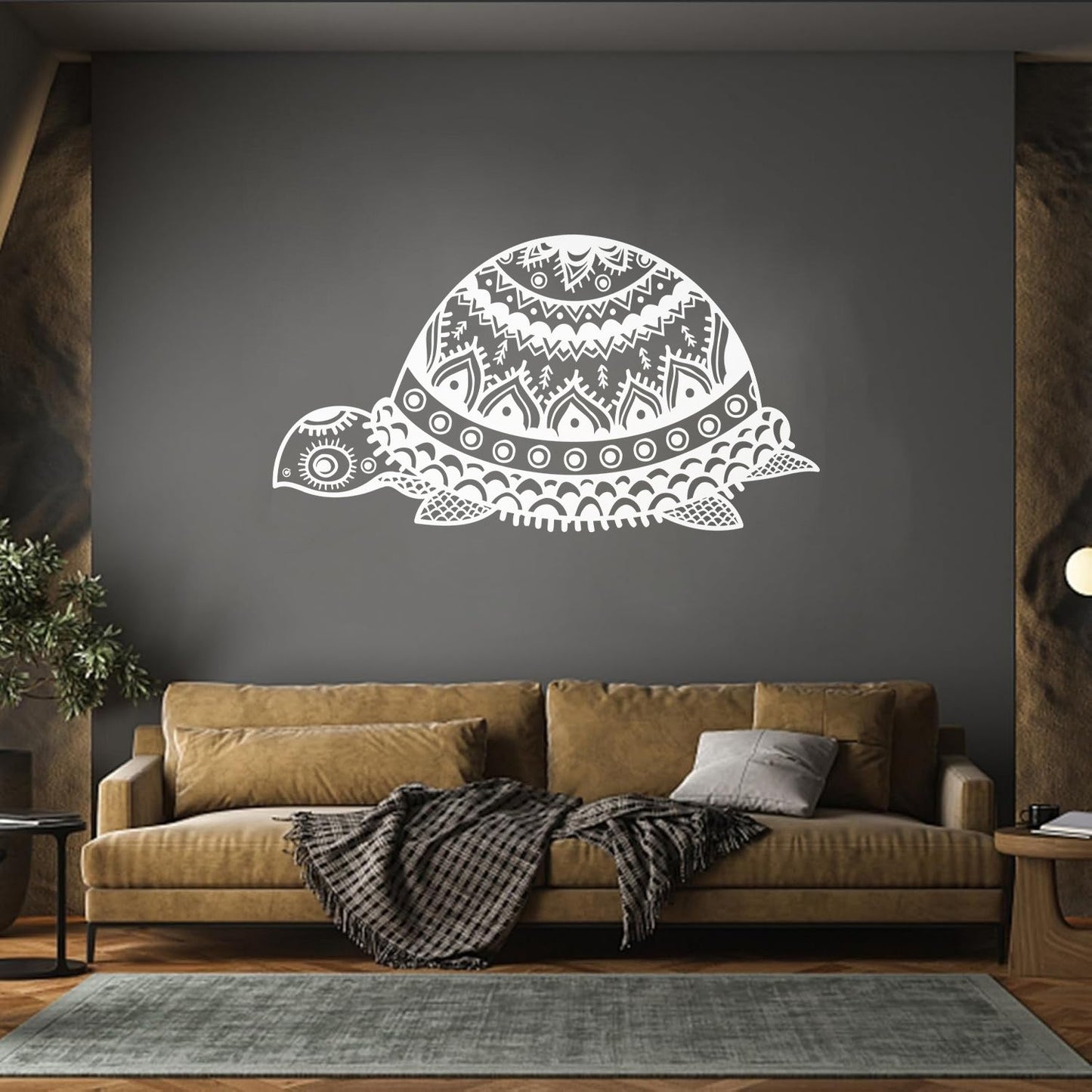 Wall Stickers Turtle Ornament Marine Animal Easy Installation