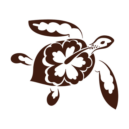 Turtle Patterns Marine Animals Fine Carving Decals Art Mural Painting