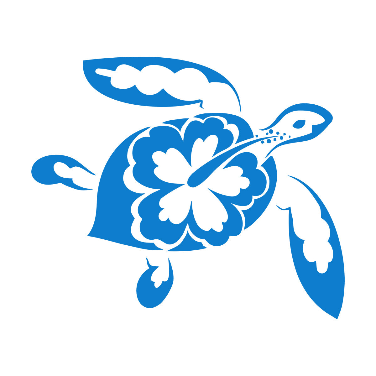 Turtle Patterns Marine Animals Fine Carving Decals Art Mural Painting