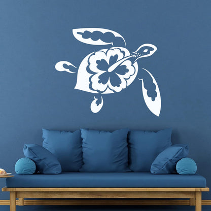 Turtle Patterns Marine Animals Fine Carving Decals Art Mural Painting